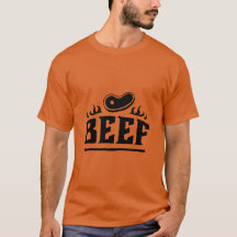 T-shirt noir BBQ Basic pour Homme