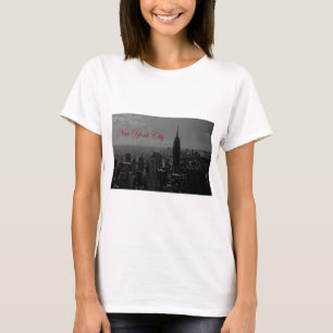 T-shirt Noir blanc New York