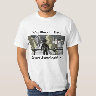 T-shirt noir d'archéologue
