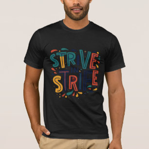 T-shirt noir de base "Strife in Strife"