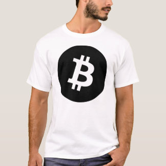 T-shirt Noir de Bitcoin