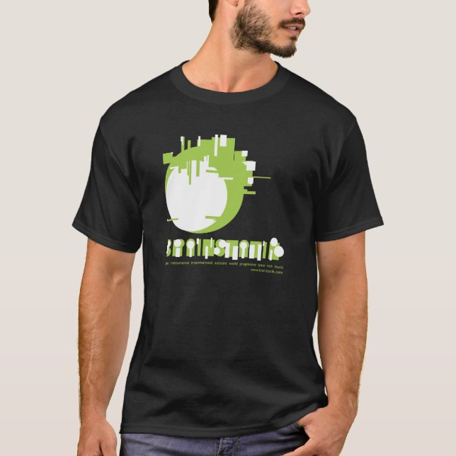 T-shirt Noir de Brainstatik T-shirt_ (Devant)