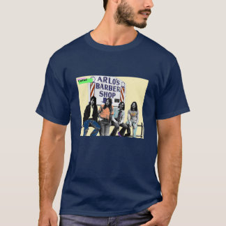 T-shirt noir de chameau