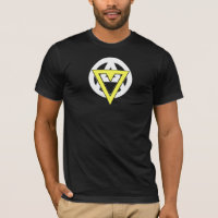 Noir de chemise d'anarchiste de Voluntaryist