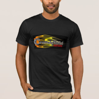 T-shirt Noir de chemise de douane de Crutchfield