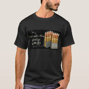 T-shirt Noir de cinglement de M1 Garand