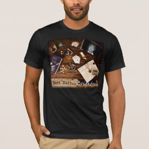 T-shirt Noir de couverture d'album