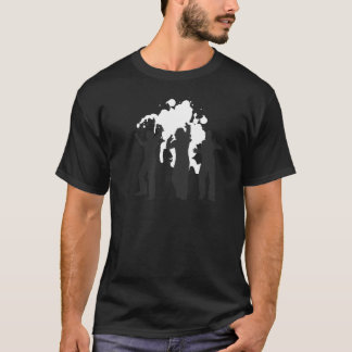 T-shirt ! noir de danse
