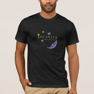 T-shirt noir de haute qualité de sorcellerie de