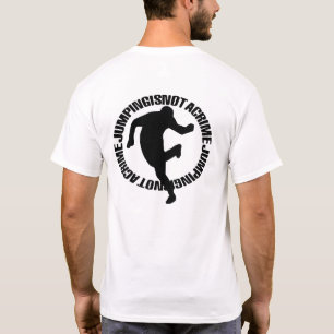 T-shirt Noir de Jumpstyle [transparent]