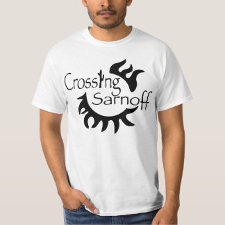 T-shirt noir de logo de CS