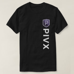 T-shirt noir de marque du PIVX des hommes
