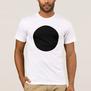 T-shirt noir de point