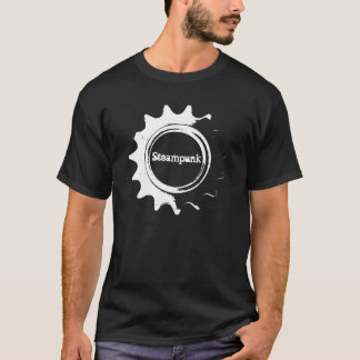 T-shirt Noir de Steampunk