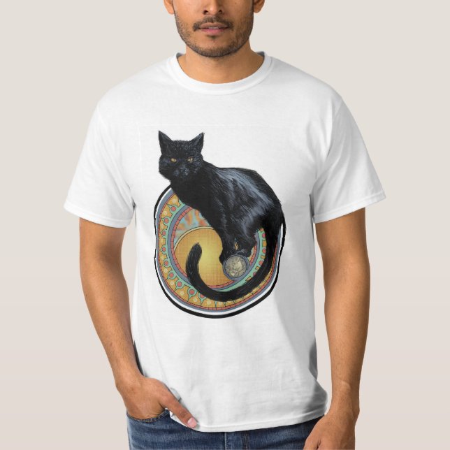 T-shirt noir de Wolverton (Devant)