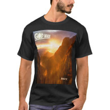 T-shirt noir Dieu fait
