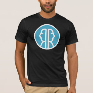 T-shirt noir d'Irrelationship des hommes
