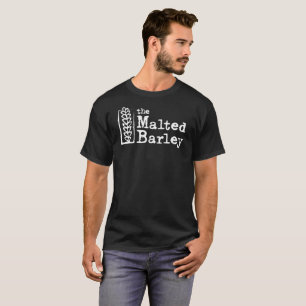 T-shirt Noir d'orge
