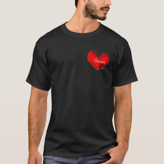 T-shirt noir du survivant des hommes