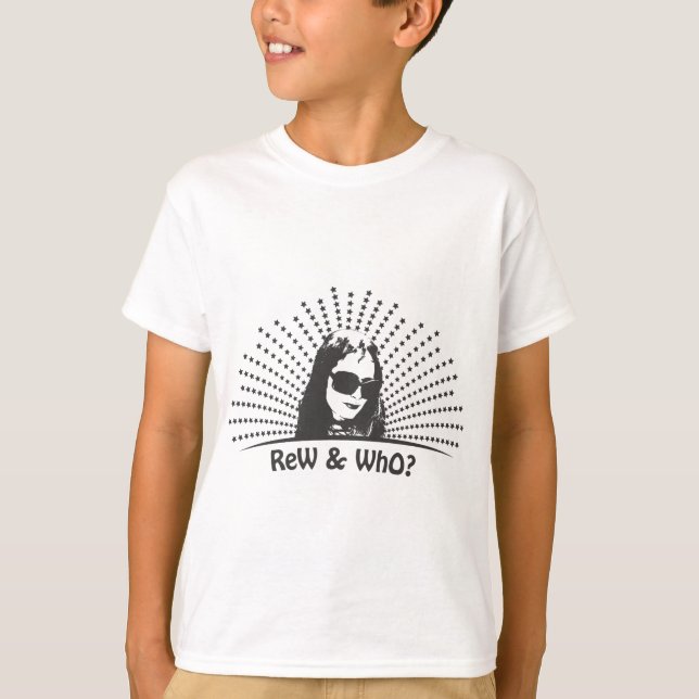 T-shirt noir et blanc (Devant)