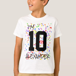 T-shirt noir et blanc simple