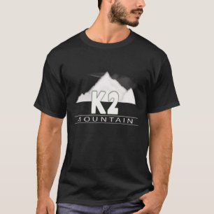 T-shirt noir K2 Mountain