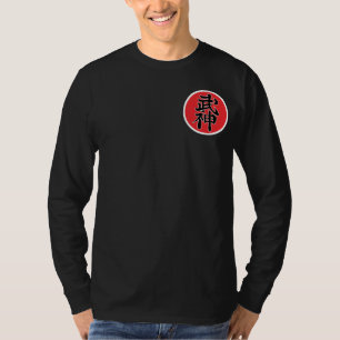 T-shirt Noir Mangue Longue Shidoshi