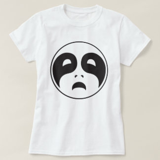 T-shirt noir métal triste