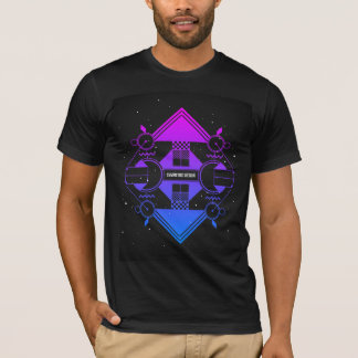 T-Shirt noir minimal « Little Design » – Propre &