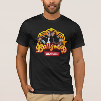 T-shirt noir officiel d'aspirant de Bollywood