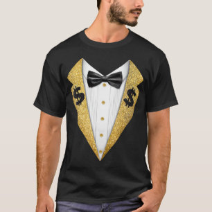 T-shirt noir & or Tuxedo