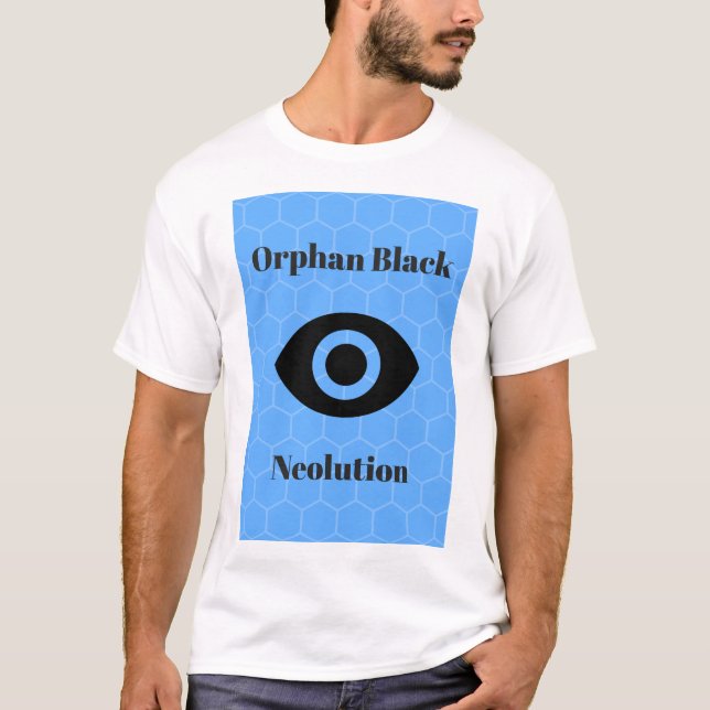 T-shirt Noir orphelin (Devant)