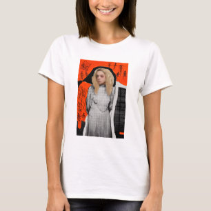 T-shirt Noir orphelin   Helena - croquis gothique