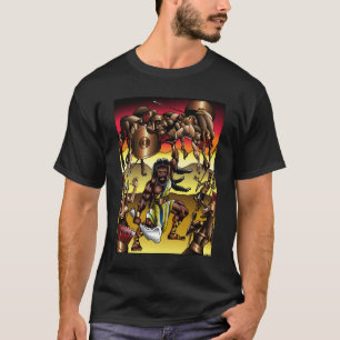T-shirt noir Samson