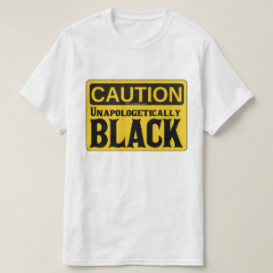 T-shirt Noir sans apologie