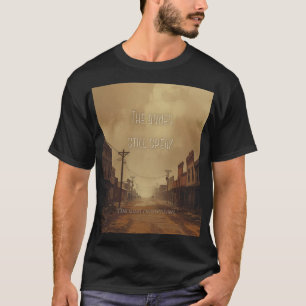 T-shirt noir unisexe Western Underground Street