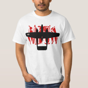 T-shirt Noir-Veuve