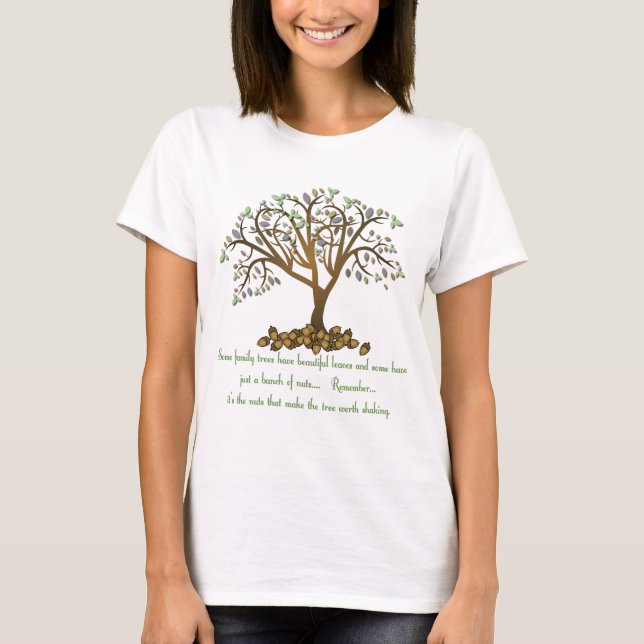 T-shirt Noix d'arbre familial (Devant)
