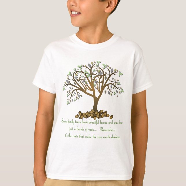 T-shirt Noix d'arbre familial (Devant)