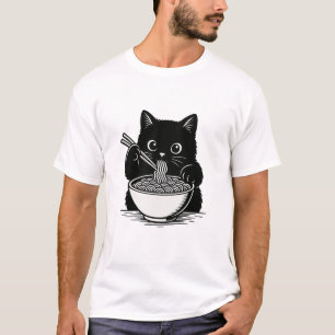 T-shirt Noix de chat - Pour la nourriture et les amoureux 