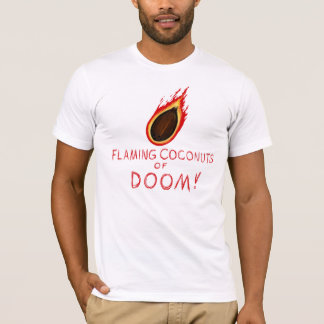 T-shirt Noix de coco flamboyantes