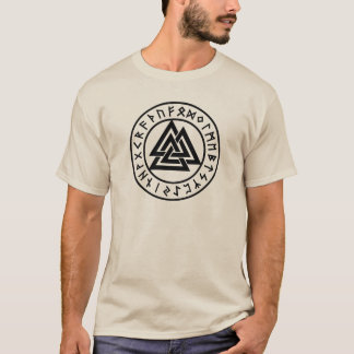 T-shirt Noix de pas / noix de noix - noeud de wotan / noeu