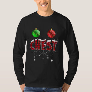 T-shirt Noix de poitrine Drôle Correspondant Châtaignes 