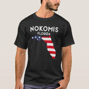 T-shirt Nokomis Florida USA State America Travel Floridian