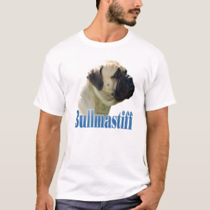T-shirt Nom Bullmastiff (fawn)