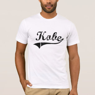 T-shirt Nom classique de style de Kobe
