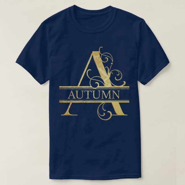 T-shirt Nom d'automne (Design devant)