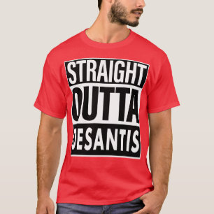 T-shirt Nom de Desantis Droit devant Desantis