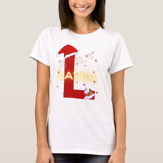 T-shirt Nom de famille (Devant)