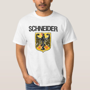 T-shirt Nom de famille de Schneider